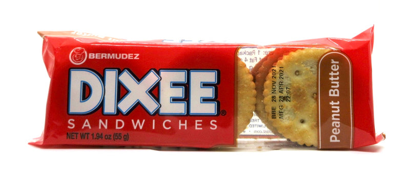 Bermudez Dixee Crackers Peanut Butter 58g