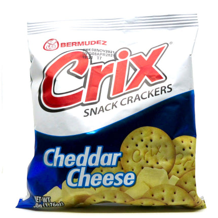 Bermudez Crix Cheddar Cheese Crackers 50g