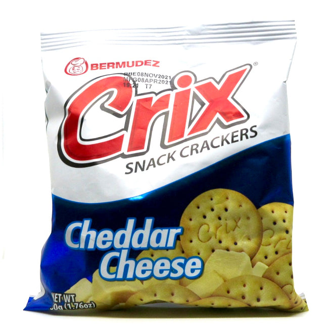Bermudez Crix Cheddar Cheese Crackers 50g
