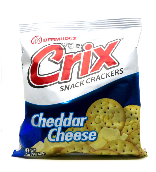 Bermudez Crix Cheddar Cheese Crackers 50g