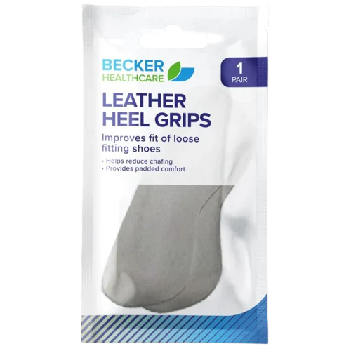 Becker Healthcare Leather Heel Grips