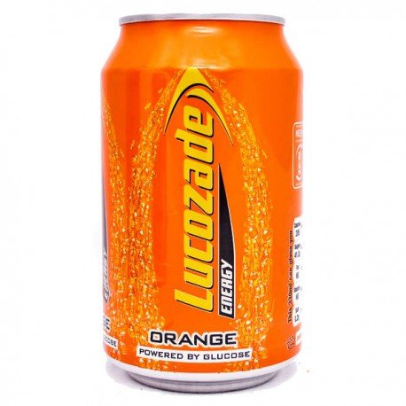 Lucozade Energy Drink Orange Can 330ml