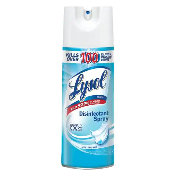 Lysol Disinfectant Spray 12.5Oz Crisp Linen