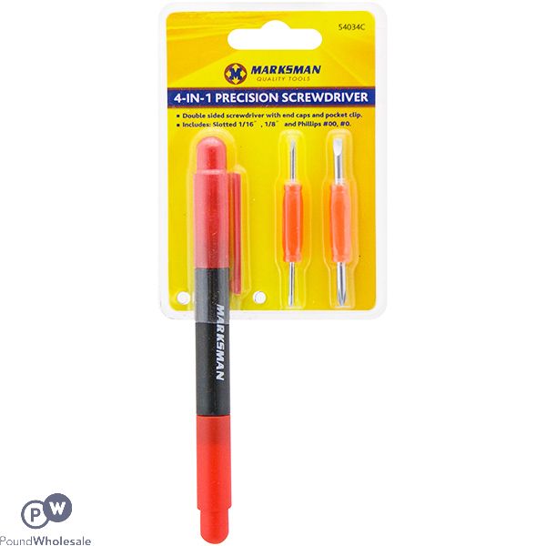 Marksman 4-in-1 Precision Screwdriver