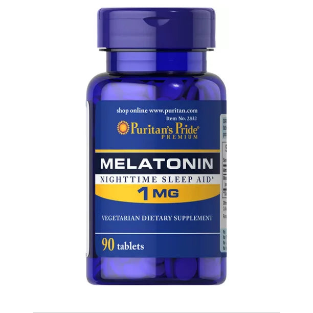 Puritan's Pride Melatonin Tabs 1mg Tabs 90s