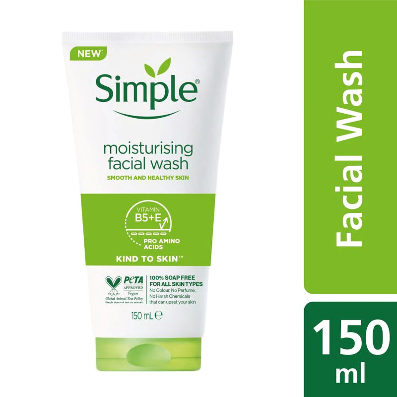 Simple Moisturising Facial Wash 150ml