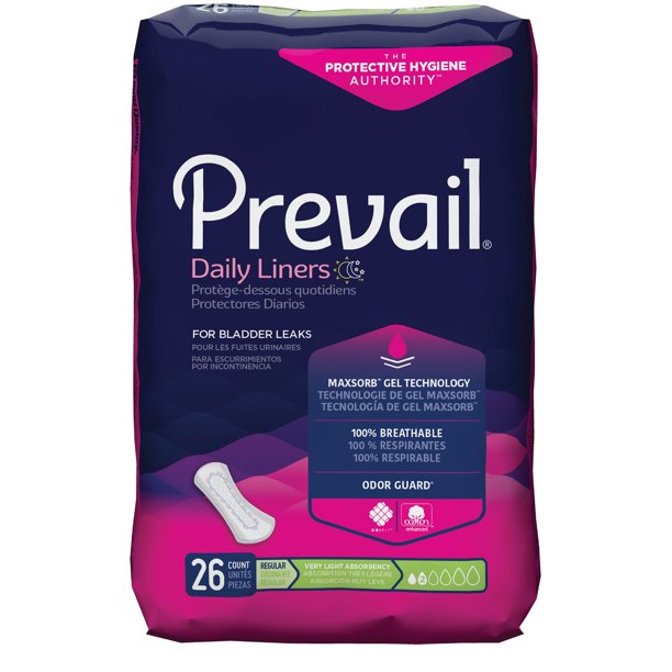 Prevail Daily Liners 26 Count