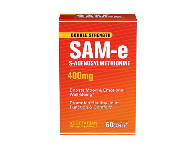 Puritan's Pride Double Strenght Sam-e 400mg Caplets 60