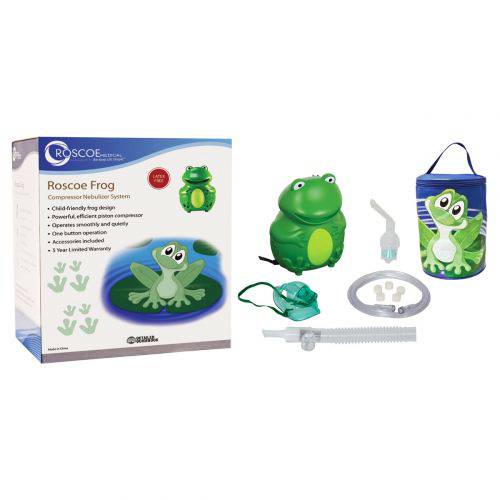 Roscoe Frog Nebulizer With Carry Bag