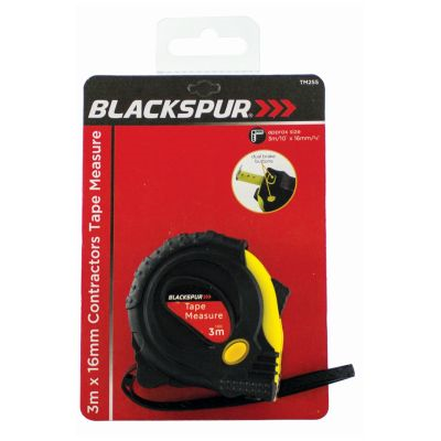 Blackspur Contractors Tape Measure 3m x16mm