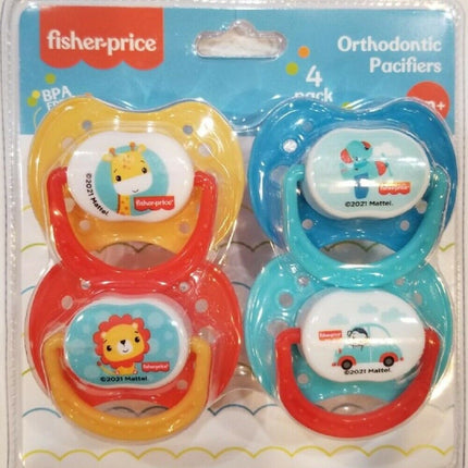 Fisher Price Orthondontic Pacifiers 4pk