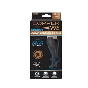 Copper Fit Energy Compression Socks L/XL