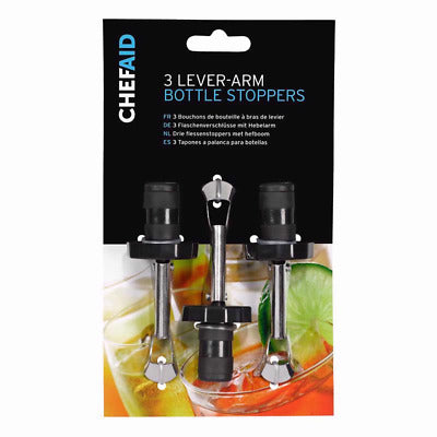 Chef Aid Bottle Stoppers 3pc