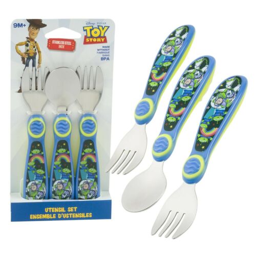 Toy Story Untensil Set Fork & Spoon 3pc