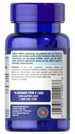 Puritan's Pride Folate 666mcg Tablets 250