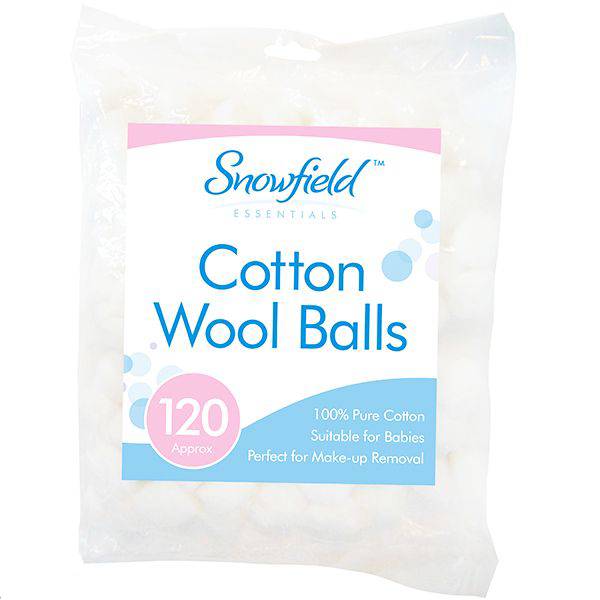Snowfield Cotton Wool Balls 120