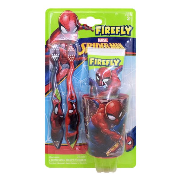 Firefly Marvel Spiderman Dental Value Set