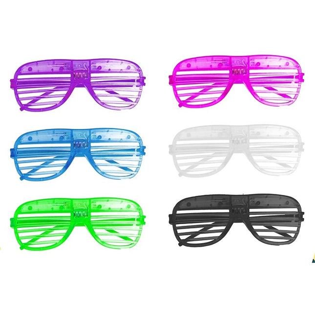 Jaunty Flashing Glasses