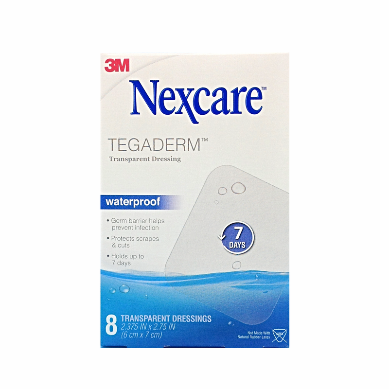 Nexcare Tegaderm Transparent Dressing 10cm x 4.75cm 4's