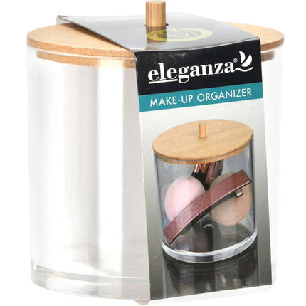 Eleganza Make UP Organizer Plastic Bamboo 9.5cm