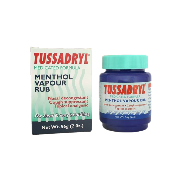 Tussadryl Menthol Vapour  Rub 56g