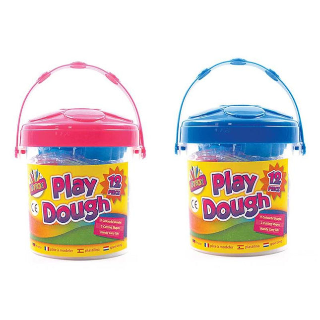 Art Box Play Dough Asst 12pk